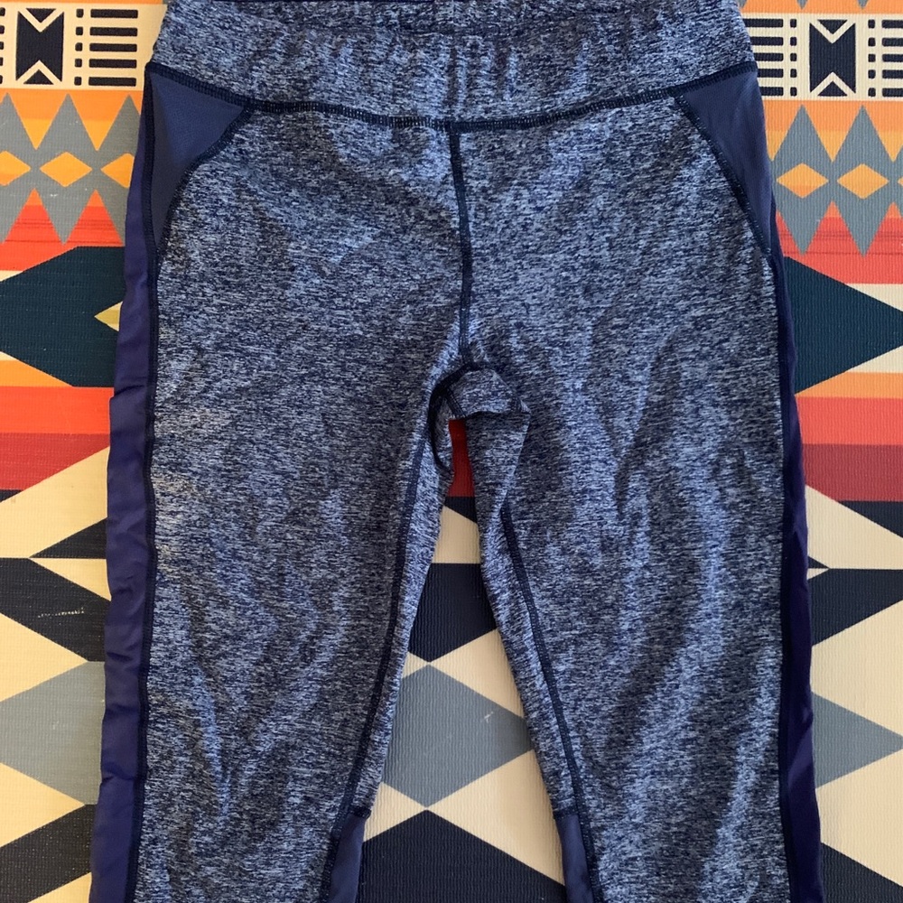 Oiselle Moto Lesley Knickers - Blue - Size 06